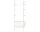 Rombe IF3 Full Bay Cabinet, alabaster