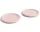 Barro Plate Ø24 set of 2, pink
