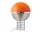 Wire 40 Table Lamp, chrome/orange