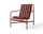 Palissade Lounge Chair High Soft Quilted Cushion, iron red
