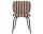 Rico Chair, Louisiana sand / chocolate