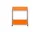 USM Haller Side Table M21, pure orange