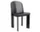 Chisel 65 Chair, black lacquered oak