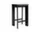 Chisel 30 Bar Stool H65, black lacquered oak
