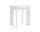 Chisel 10 Stool, cream white lacquered beech