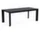 Chisel 30 Table Rectangular 200x95 cm, black lacquered oak