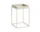 Tray Table 30x30 High, warm beige