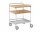 Alima Trolley NDS2, chrome / oak