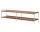 Alima Shelving NDS4, chrome / walnut