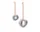 Orrith Ornaments Set of 2, silver