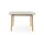 Form Table 120x120 cm Oak, grey