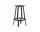 Revolver Counter Stool H65, black