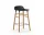 Form Bar Chair 65 cm Oak, black