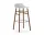 Form Bar Chair 75 cm Walnut, white