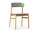 Herit Chair Oak, dusty green