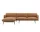 Outline Sofa w. Chaise Longue, leather