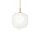 Rime Pendant Lamp Ø25, opal/orange