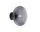 Karl-Johan Wall Lamp, black stained oak w. smoked glass