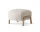 Wulff ATD3 Pouf, oak / Sheepskin Moonlight