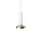 Blend Pendant, traffic white/brass