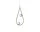 Pearls 65 Pendant, brushed brass