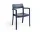 Pastis Armchair, steel blue