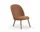 Ace Lounge Chair Oak, Ultra Leather brandy