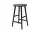 Flor Counter Stool 66 cm, black oak / Baize grey