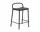 Linear Steel Counter Stool, black