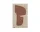 Lay Washable Mat, parchment / rust