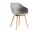 AAC 222 Chair Oak Veneer, concrete grey