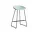 AAS 38 Bar Stool Low Black Steel, dusty mint