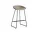 AAS 38 Bar Stool Low Black Steel, khaki