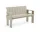 Crate Dining Bench, london fog