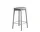 Soft Edge 82 Bar Stool Low, soft grey