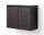 Cabinet Tall w. Doors, black ash