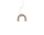 Arch Single Pendant, nude