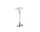 PH 2/1 Portable Lamp, high lustre chrome plated