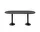 Midst Conference Table 140x330, black