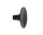 HiHat Knob Medio set of 2, burned black
