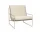 Desert 1-Seater, cashmere / off-white