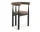 Bukowski Chair Fully Upholstered, black/Wooly Plus 1008