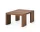 Tenon Side Table Small, fumed oak