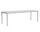 Annex Flush Table 240x80, anodized/cloud grey