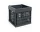 Colour Crate Cube, charcoal