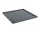 Colour Crate Lid Plastic Large Square, charcoal