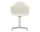 Eames Plastic Armchair DAL, pebble/polished aluminum