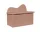 Slope Storage Bench, rose