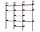 Rombe Configuration I, anthracite/lacquered walnut