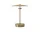 Reflection Portable Lamp, brass lacquered aluminium